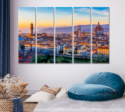 Florence Italy Landscape Canvas Print ArtLexy   