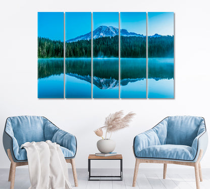 Mount Rainier National Park Washington State Canvas Print ArtLexy   