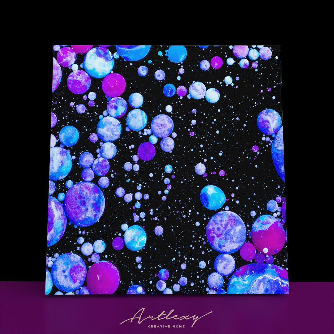 Abstract Space Canvas Print ArtLexy 1 Panel 12"x12" inches 