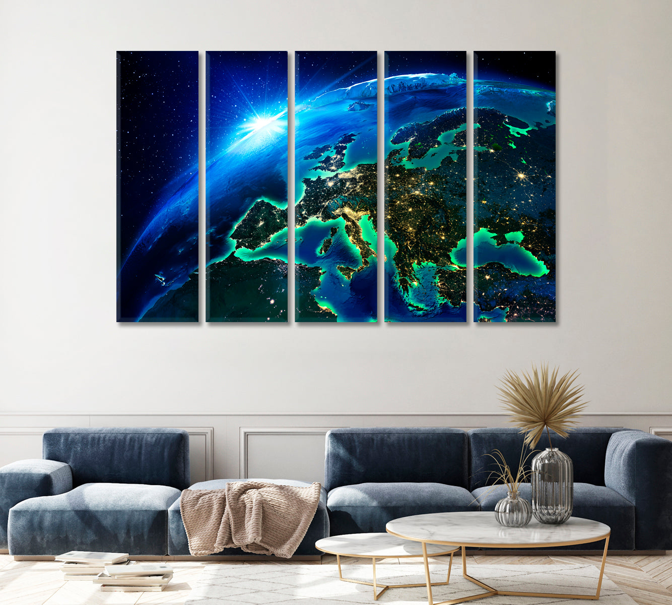 Planet Earth Canvas Print ArtLexy   