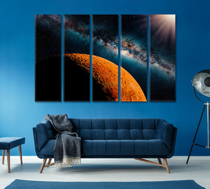 Mars Planet Canvas Print ArtLexy   