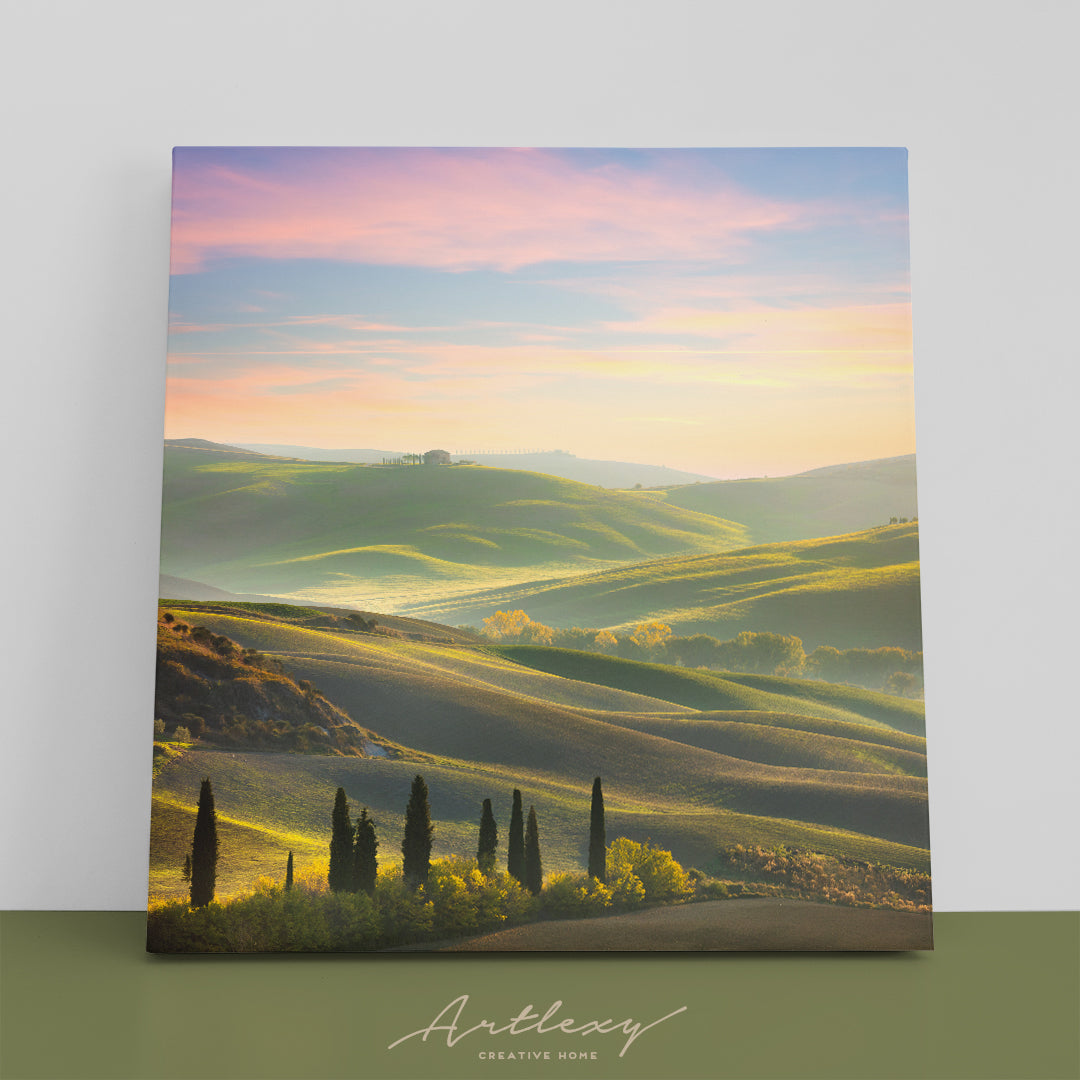 Tuscany Landscape Canvas Print ArtLexy   