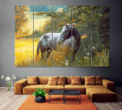 Appaloosa Horse Canvas Print ArtLexy 5 Panels 36"x24" inches 