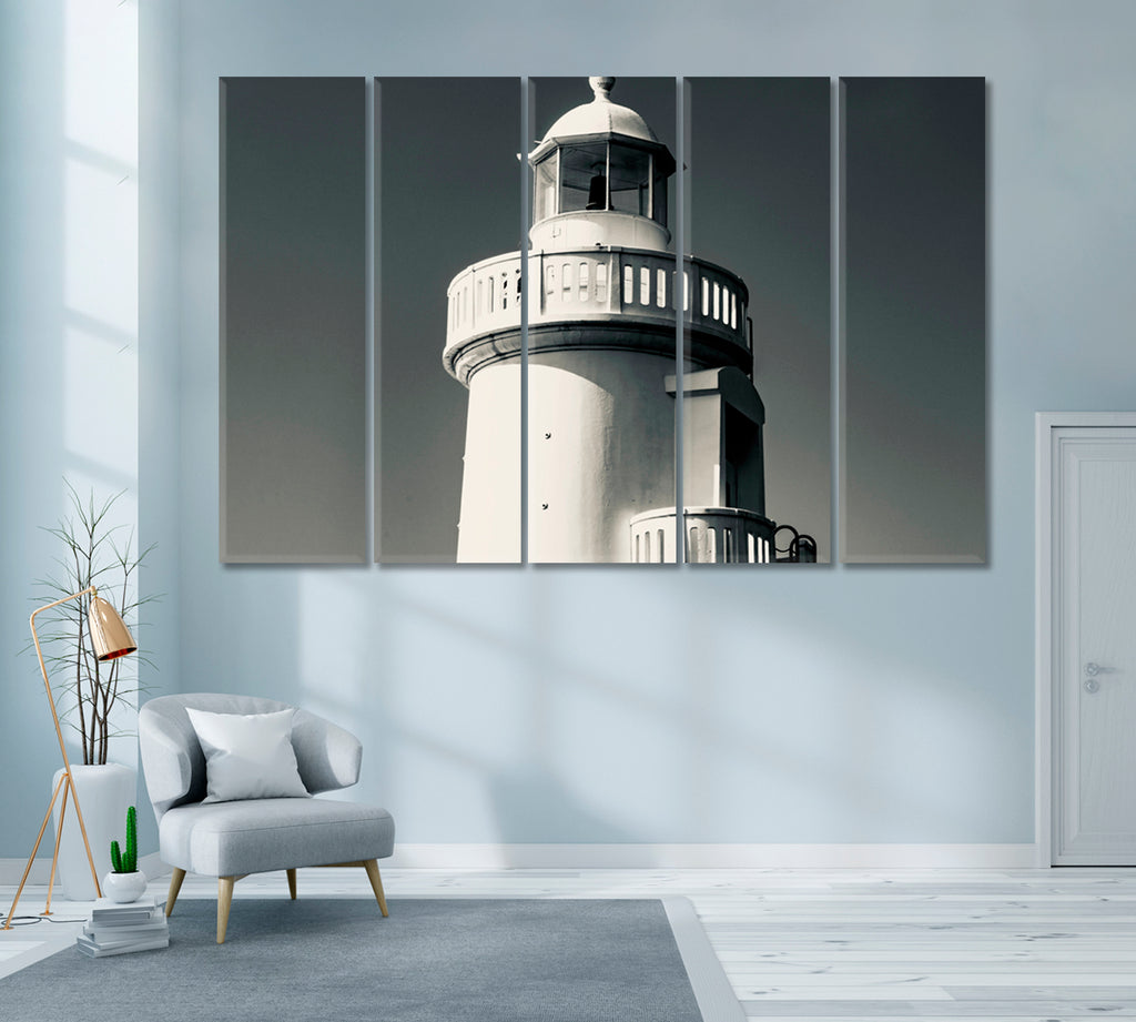 Lighthouse Canvas Print ArtLexy 5 Panels 36"x24" inches 