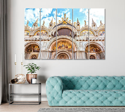 Saint Mark's Basilica Venice Italy Canvas Print ArtLexy   