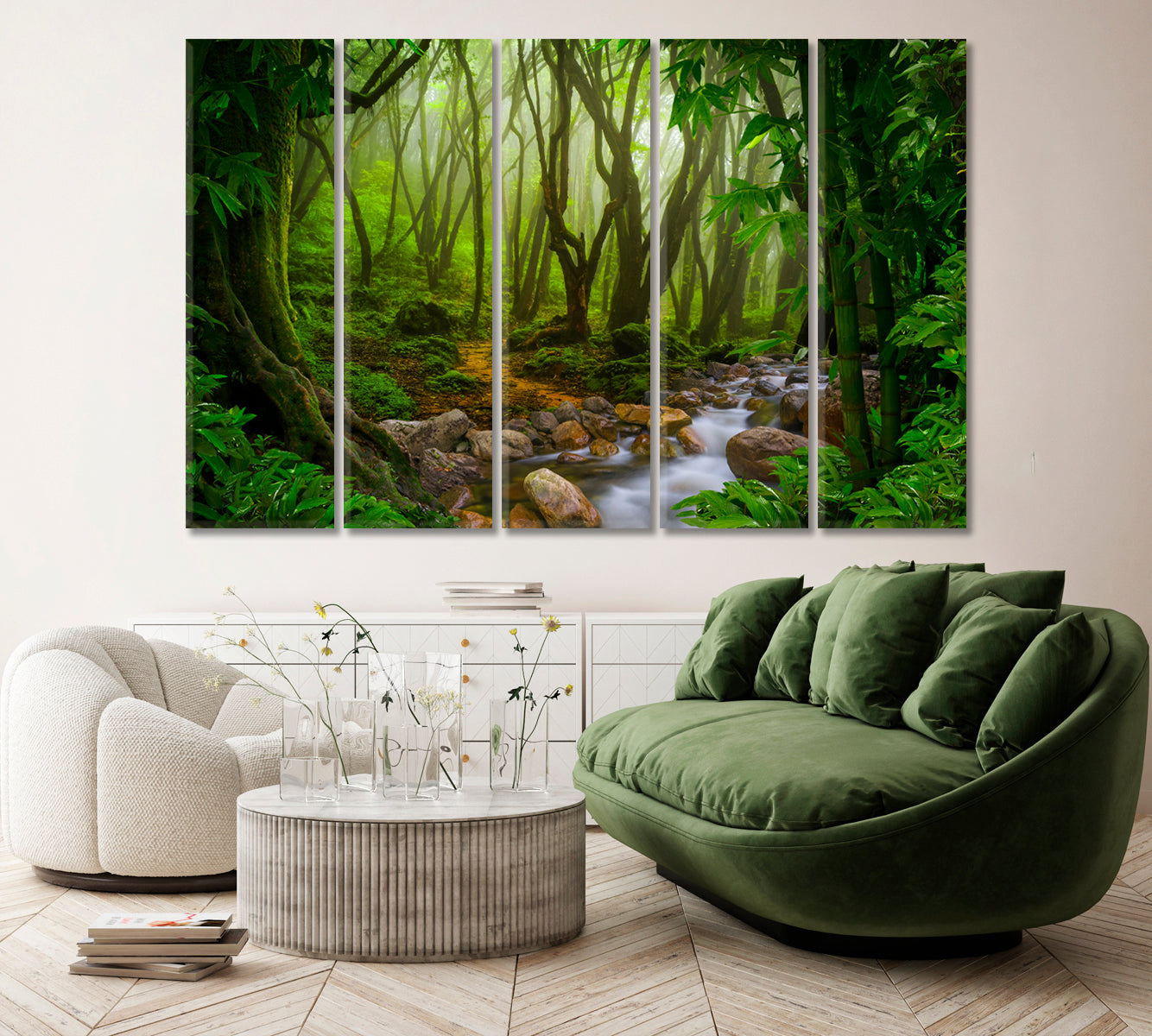 Tropical Rainforest Canvas Print ArtLexy   