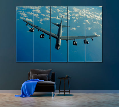 Boeing B-52 Canvas Print ArtLexy 5 Panels 36"x24" inches 