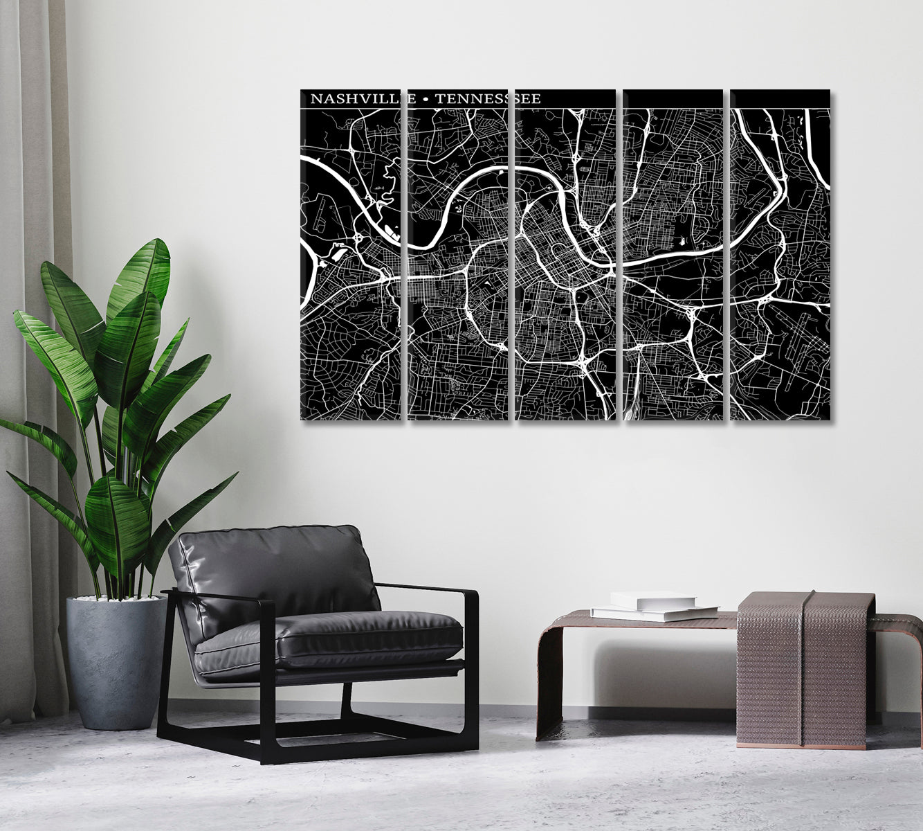 Tennessee Abstract Backdrop Abstract Map of Nashville Tennessee USA – ArtLexy