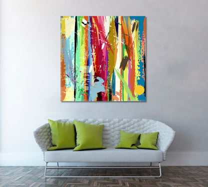 Abstract Colorful Pattern Canvas Print ArtLexy   