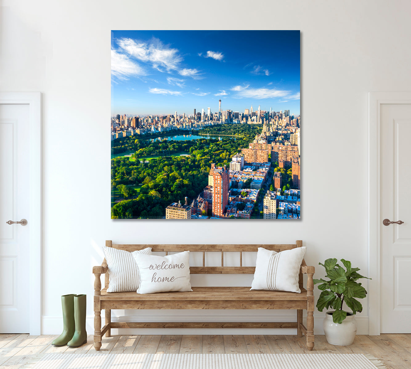Central Park Manhattan New York Canvas Print ArtLexy   