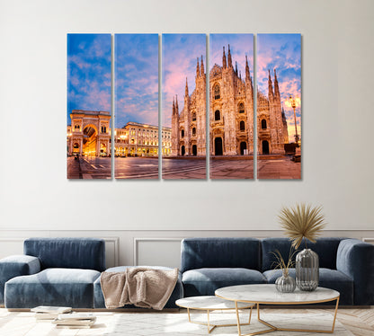 Milan Cathedral Duomo di Milano Italy Canvas Print ArtLexy   