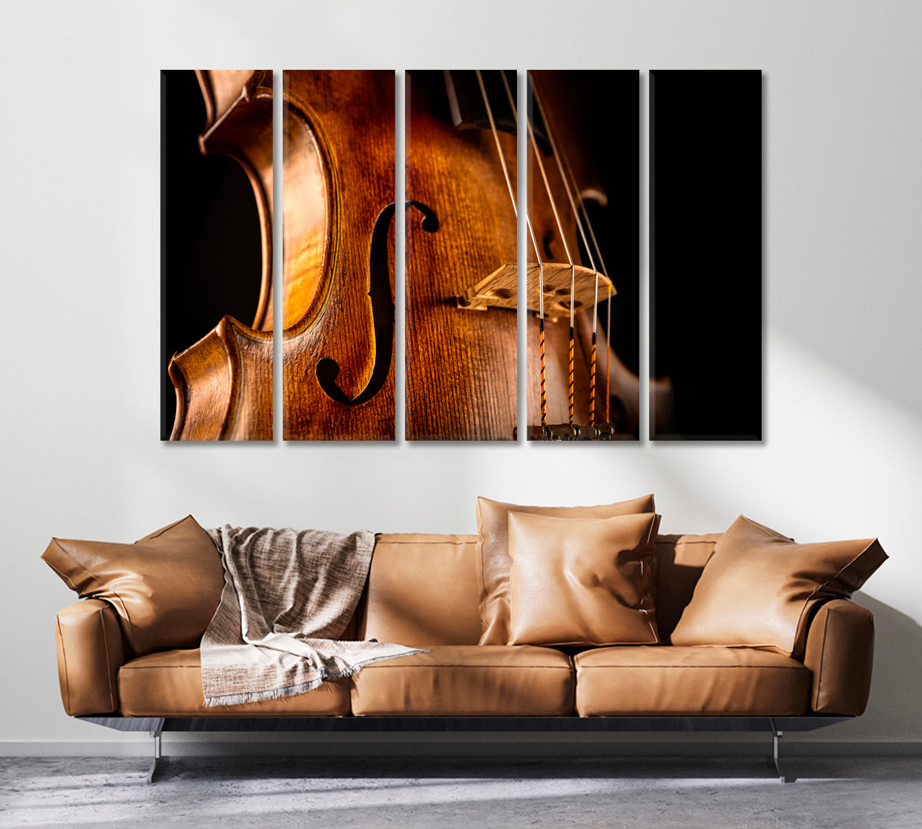 Violin Close-up Canvas Print ArtLexy   