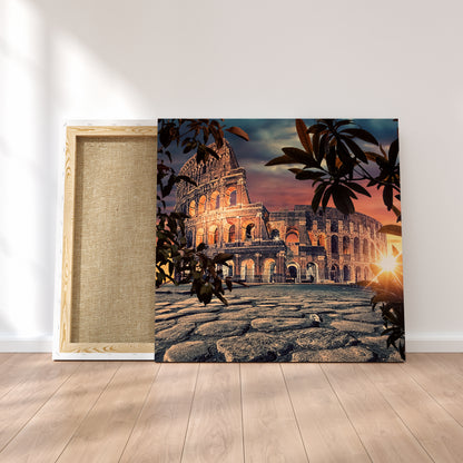 Colosseum in Rome Italy Canvas Print ArtLexy   