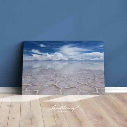 Uyuni Salt Flat Bolivia Canvas Print ArtLexy   