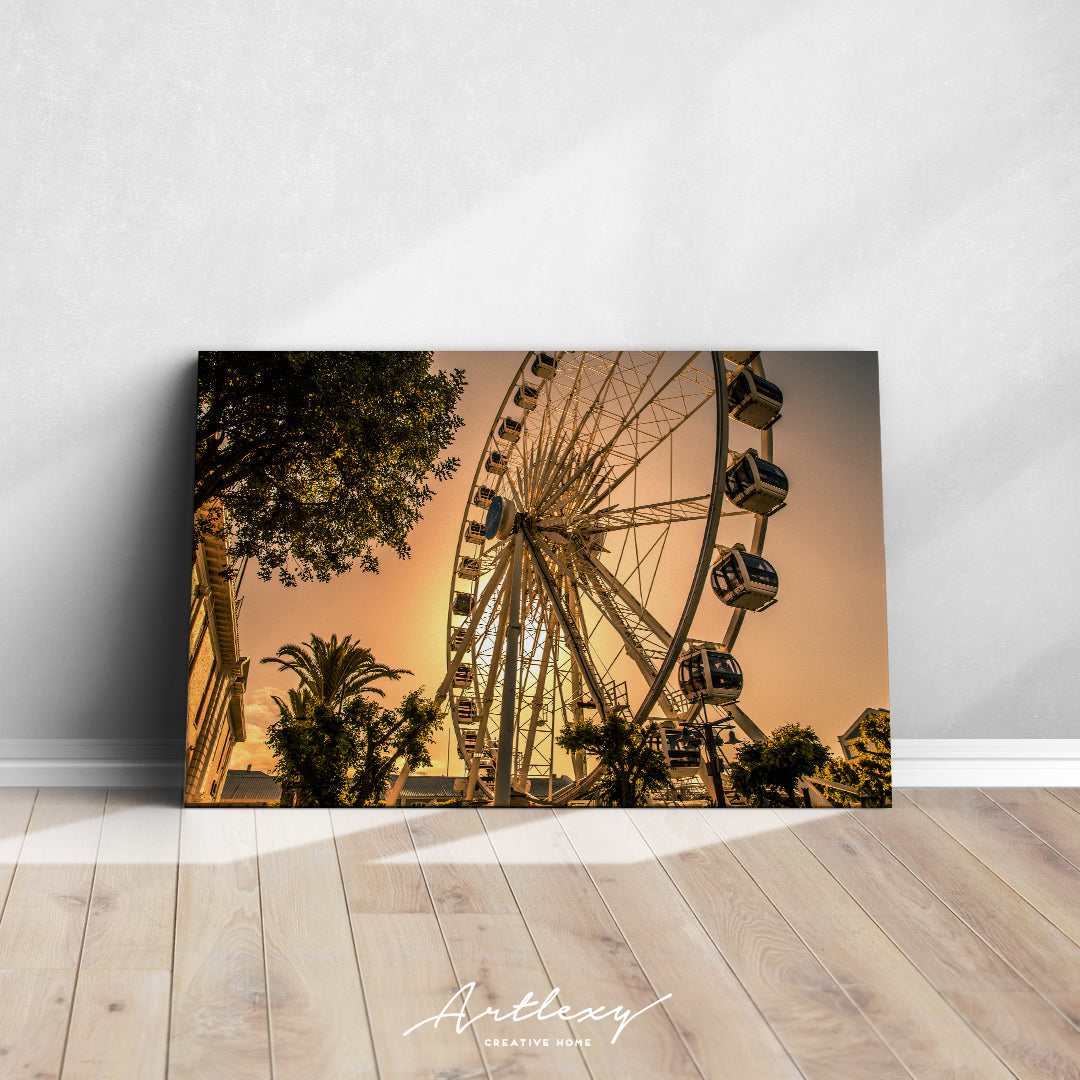 Cape Wheel in Cape Town South Africa Canvas Print ArtLexy   