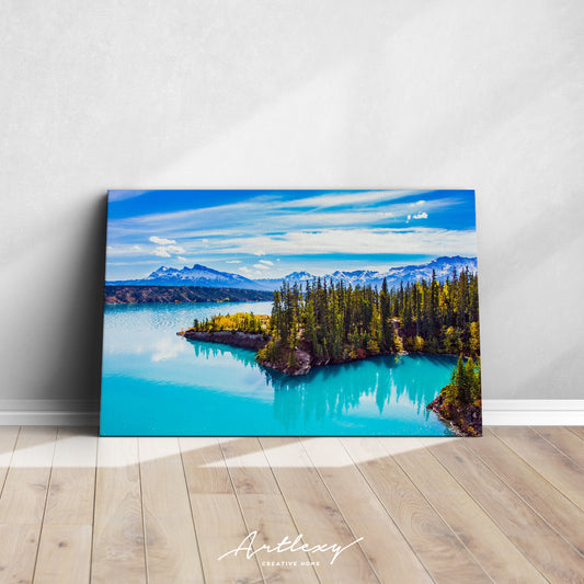 Abraham Lake Alberta Canada Canvas Print ArtLexy   