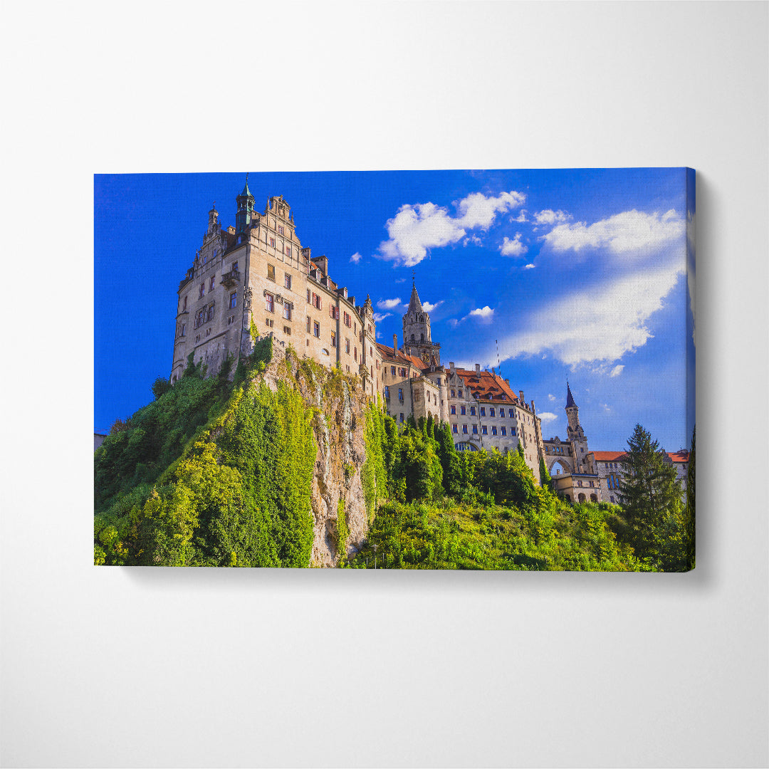 Sigmaringen Castle Germany Canvas Print ArtLexy 1 Panel 24"x16" inches 