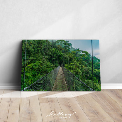 Mistico Arenal Hanging Bridges Park Costa Rica Canvas Print ArtLexy   