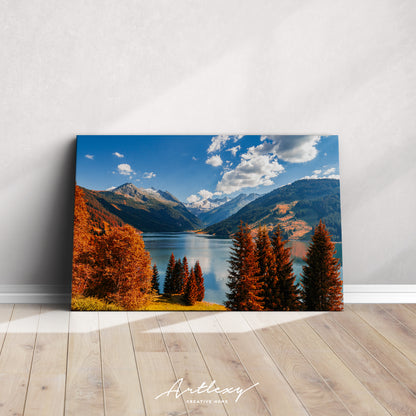 Autumn Alps Austria Canvas Print ArtLexy   