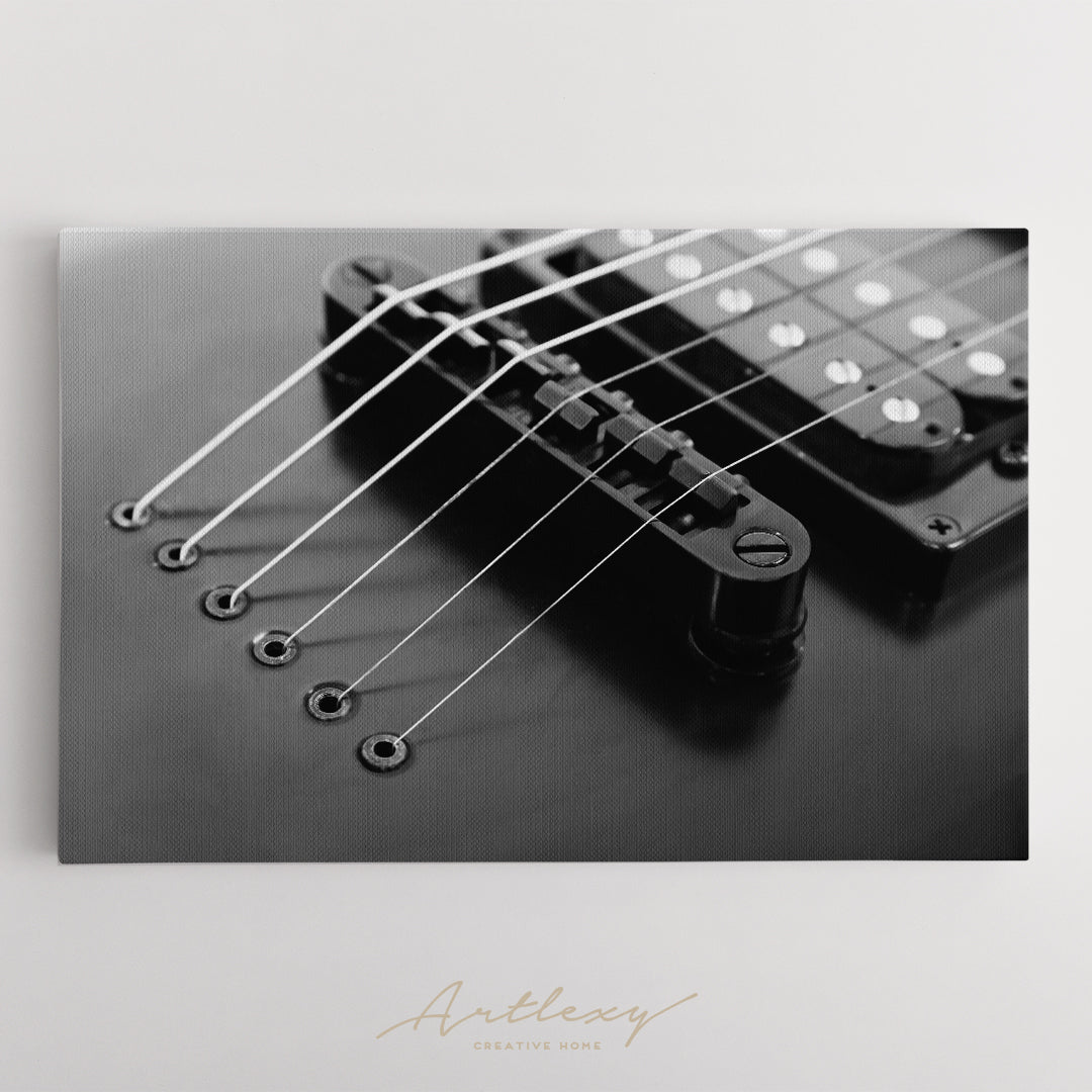 Electric Guitar Strings Canvas Print ArtLexy   