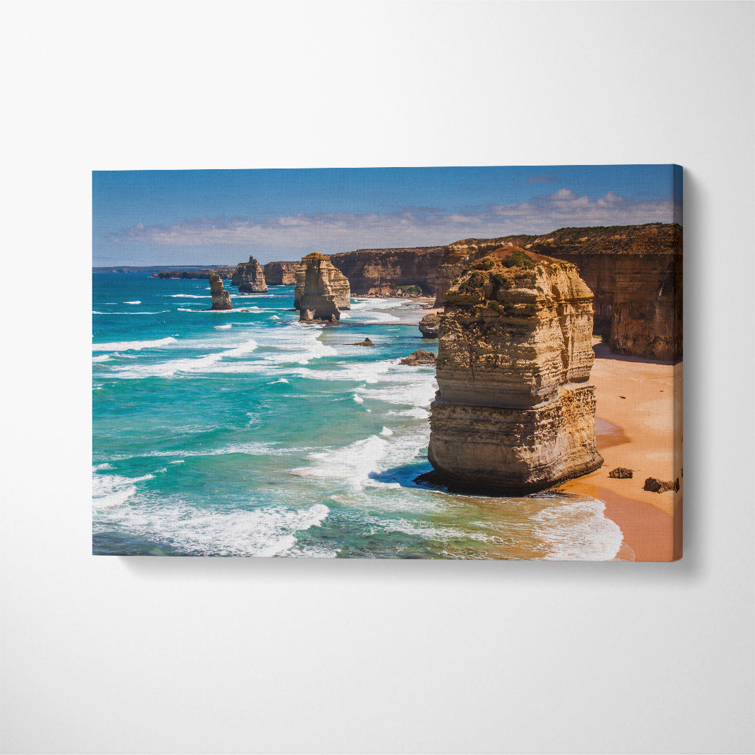 Twelve Apostles Great Ocean Road Australia Canvas Print ArtLexy   