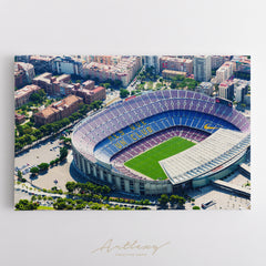 Camp Nou Canvas Print ArtLexy   