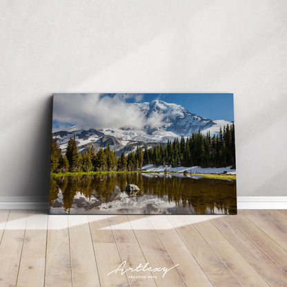 Mount Rainier National Park Washington Canvas Print ArtLexy   