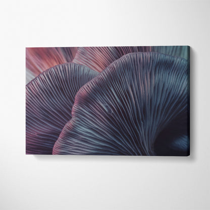 Amazing Bunch Mushrooms Canvas Print ArtLexy 1 Panel 24"x16" inches 