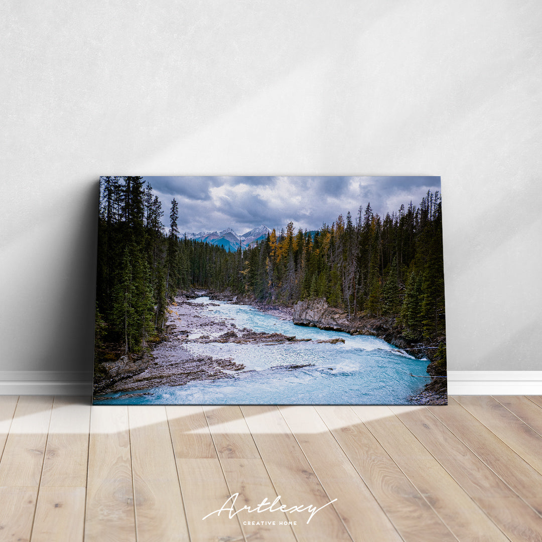 Emerald Lake British Columbia Canvas Print ArtLexy   