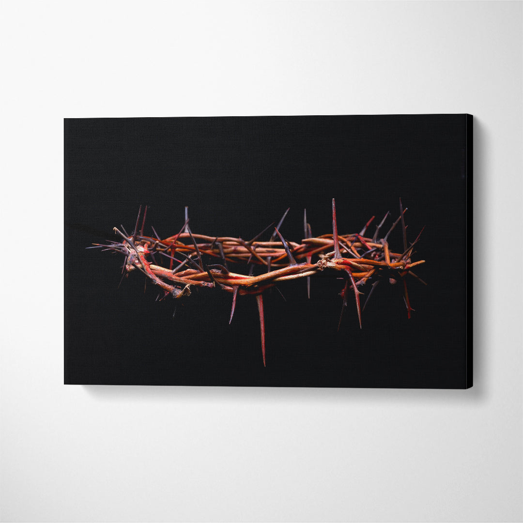 Crown of Thorns Canvas Print ArtLexy 1 Panel 24"x16" inches 