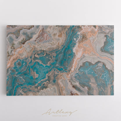 Luxury Curly Marble Canvas Print ArtLexy   
