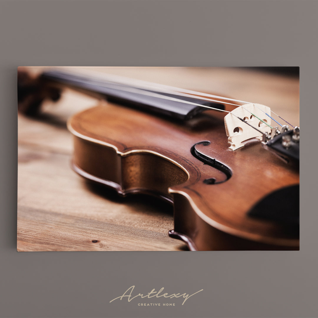Violin Strings Canvas Print ArtLexy   