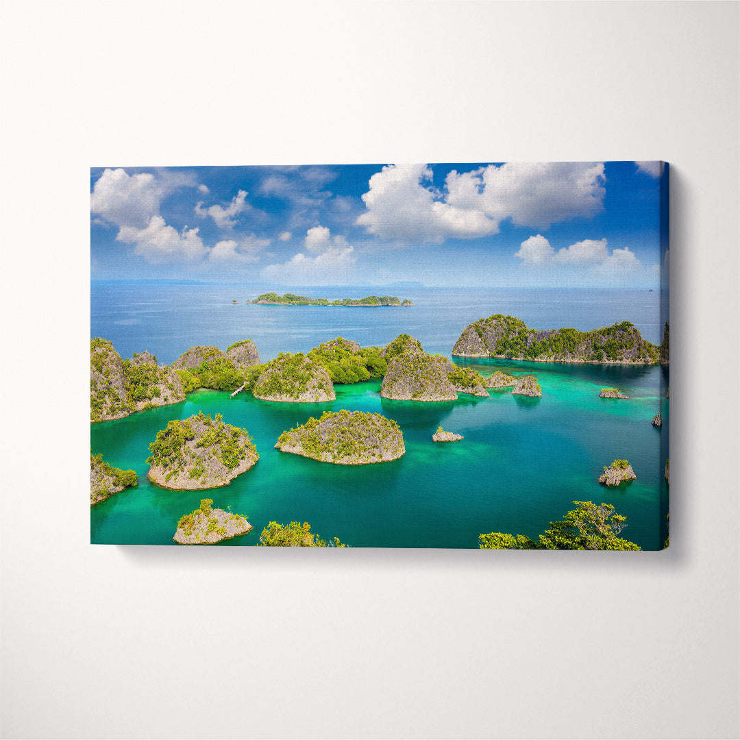 Paradise Islands Indonesia Canvas Print ArtLexy 1 Panel 24"x16" inches 