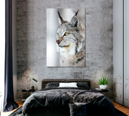 Lynx Portrait Canvas Print ArtLexy   