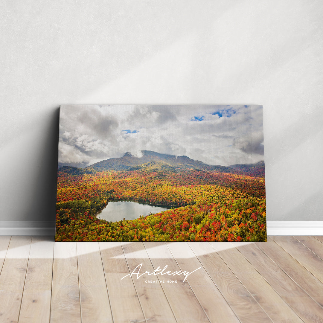 Autumn in New England Canvas Print ArtLexy   