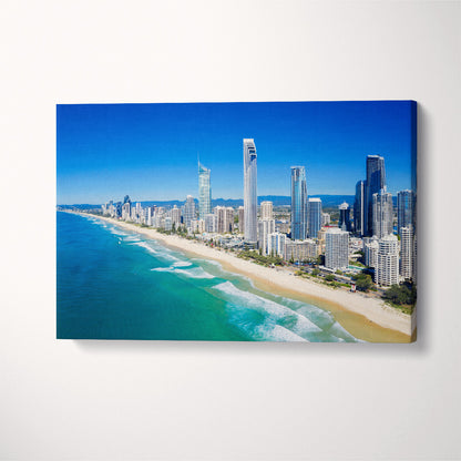 Surfers Paradise Gold Coast Australia Canvas Print ArtLexy 1 Panel 24"x16" inches 