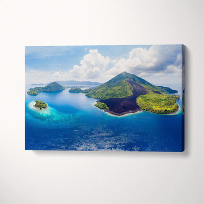 Banda Islands Indonesia Canvas Print ArtLexy 1 Panel 24"x16" inches 