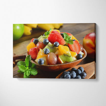 Fruit Salad Canvas Print ArtLexy 1 Panel 24"x16" inches 