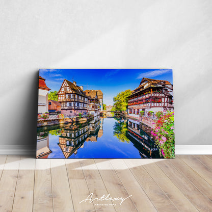 Petite France Strasbourg Canvas Print ArtLexy   