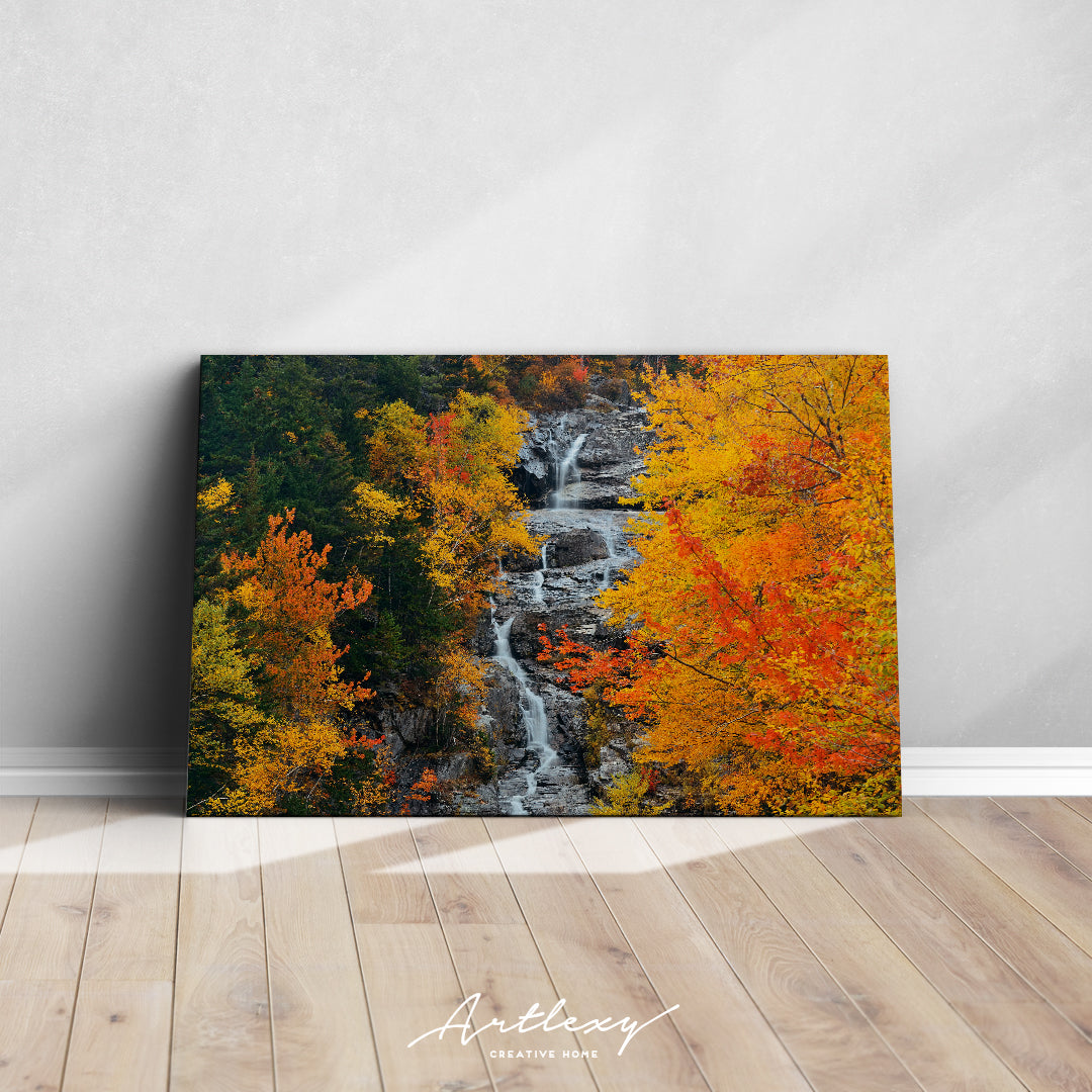 Autumn White Mountain New Hampshire Canvas Print ArtLexy   