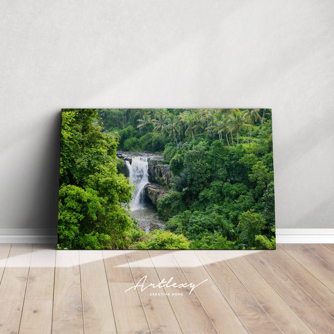 Jungle Waterfall Canvas Print ArtLexy   