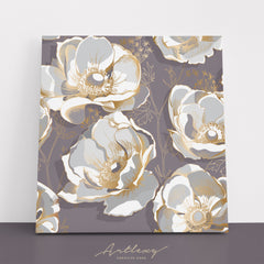 Anemone Flowers Canvas Print ArtLexy   