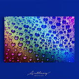 Colorful Water Drops Canvas Print ArtLexy   