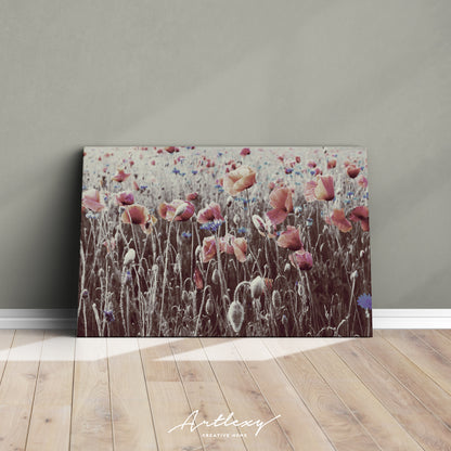 Wild Poppies Canvas Print ArtLexy   