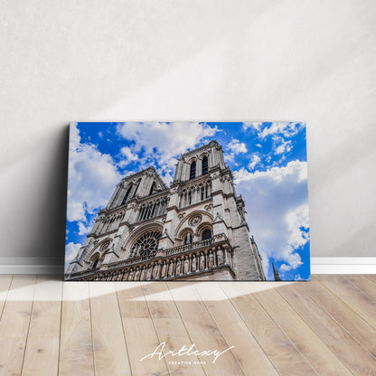Cathedral Notre Dame de Paris France Canvas Print ArtLexy   