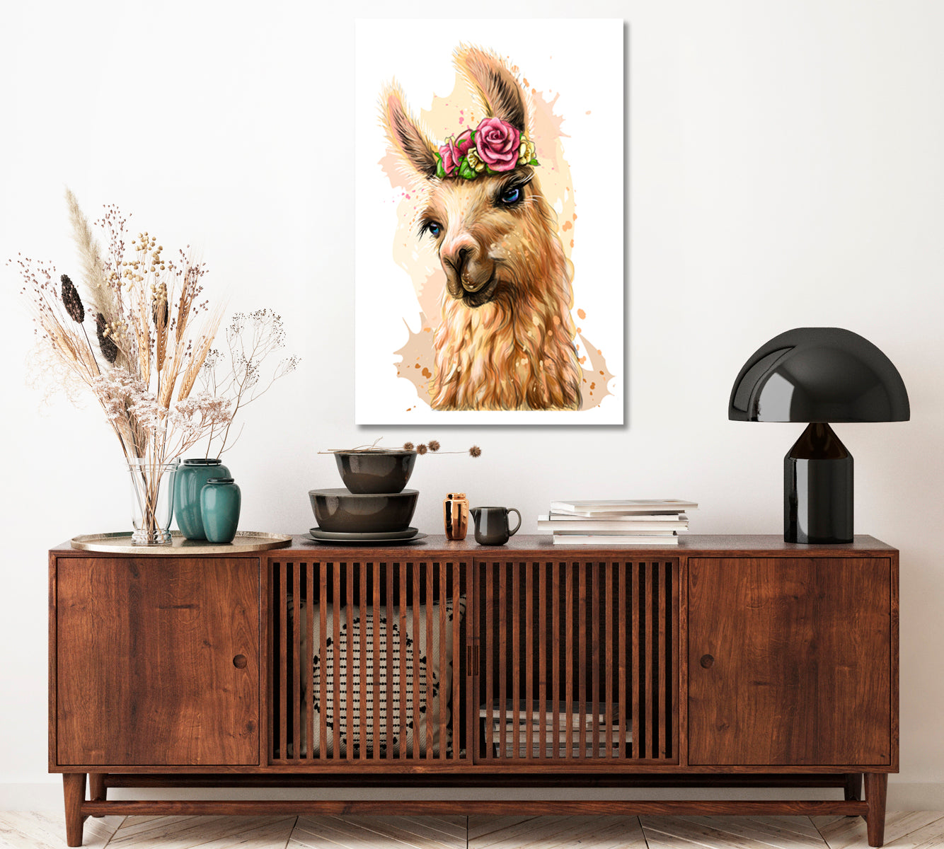 Alpaca Canvas Print ArtLexy   