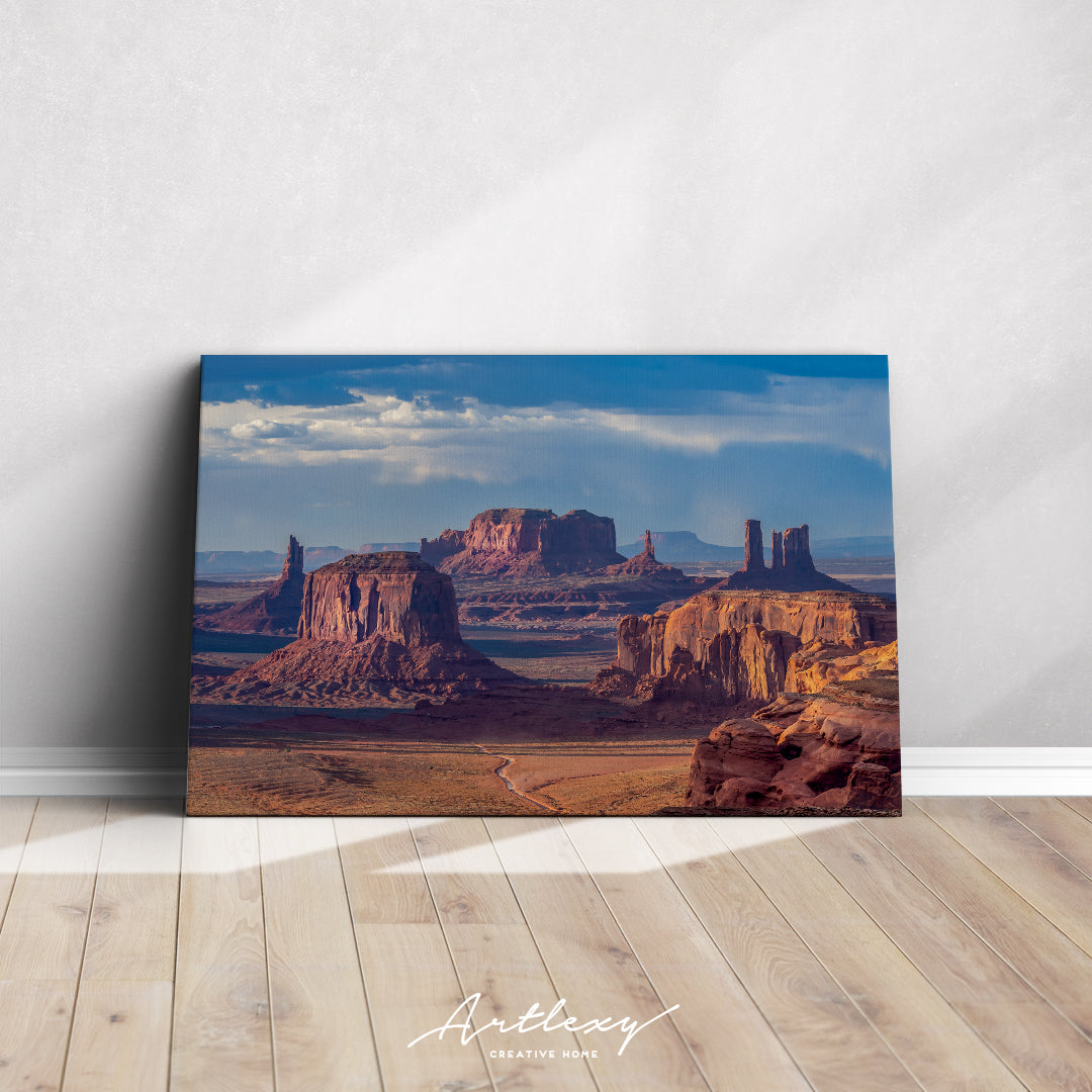 Navajo Nation’s Monument Valley Park Canvas Print ArtLexy   