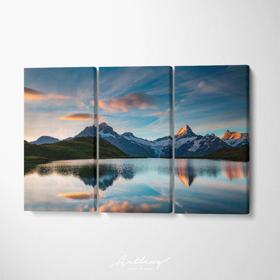 Lake Bachalpsee Switzerland Canvas Print ArtLexy   
