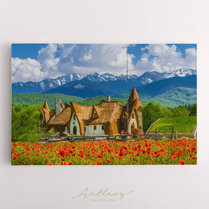 Clay Castle Valley Of Fairies Romania Canvas Print ArtLexy   