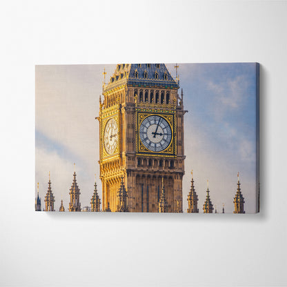 Big Ben Canvas Print ArtLexy 1 Panel 24"x16" inches 